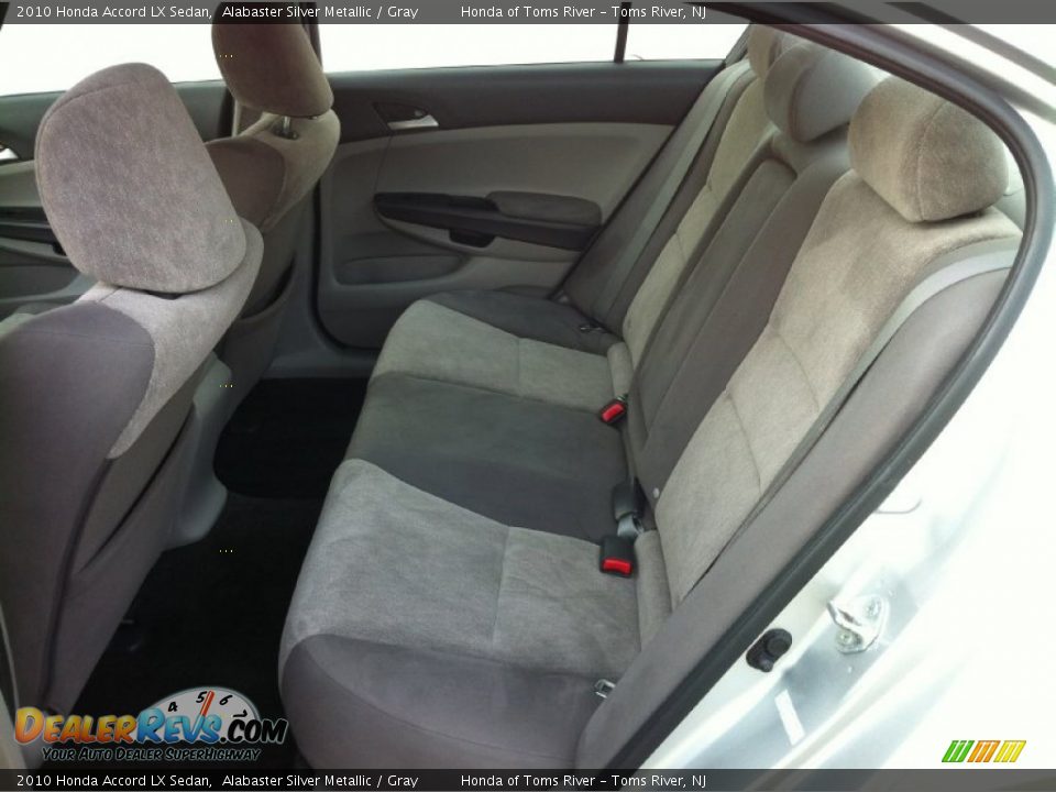 2010 Honda Accord LX Sedan Alabaster Silver Metallic / Gray Photo #7