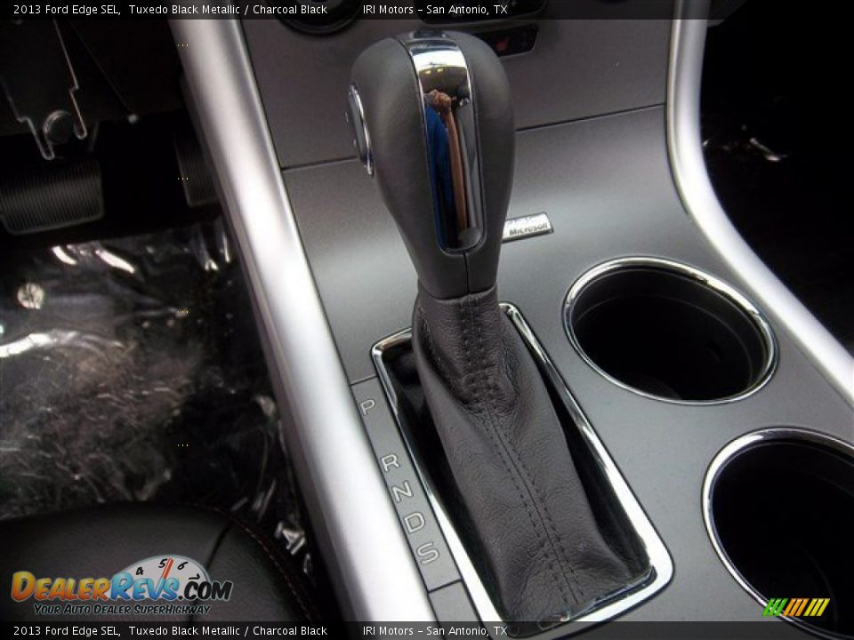2013 Ford Edge SEL Tuxedo Black Metallic / Charcoal Black Photo #21