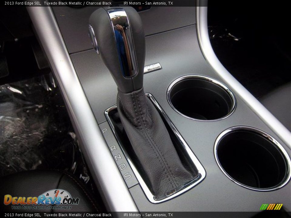 2013 Ford Edge SEL Tuxedo Black Metallic / Charcoal Black Photo #22