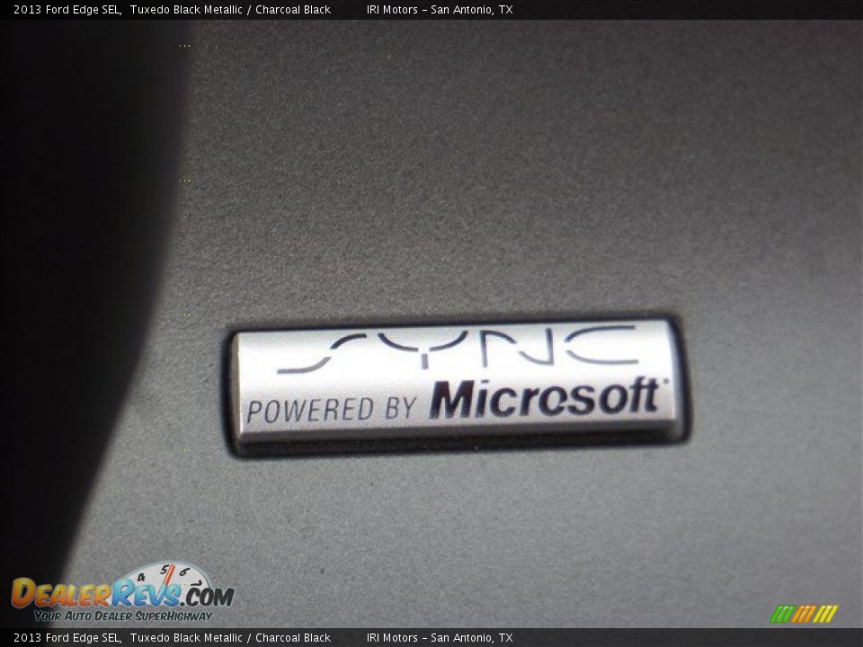 2013 Ford Edge SEL Tuxedo Black Metallic / Charcoal Black Photo #23