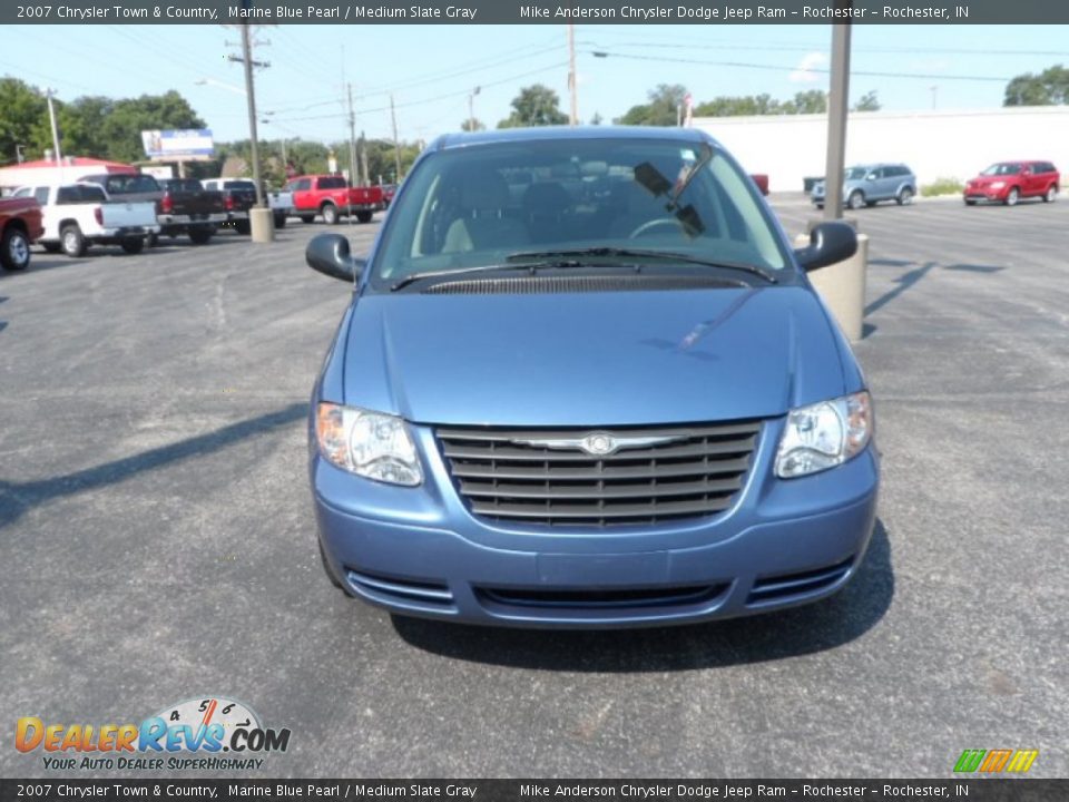 2007 Chrysler Town & Country Marine Blue Pearl / Medium Slate Gray Photo #5