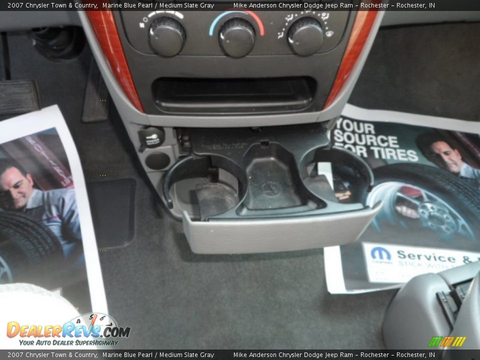 2007 Chrysler Town & Country Marine Blue Pearl / Medium Slate Gray Photo #11