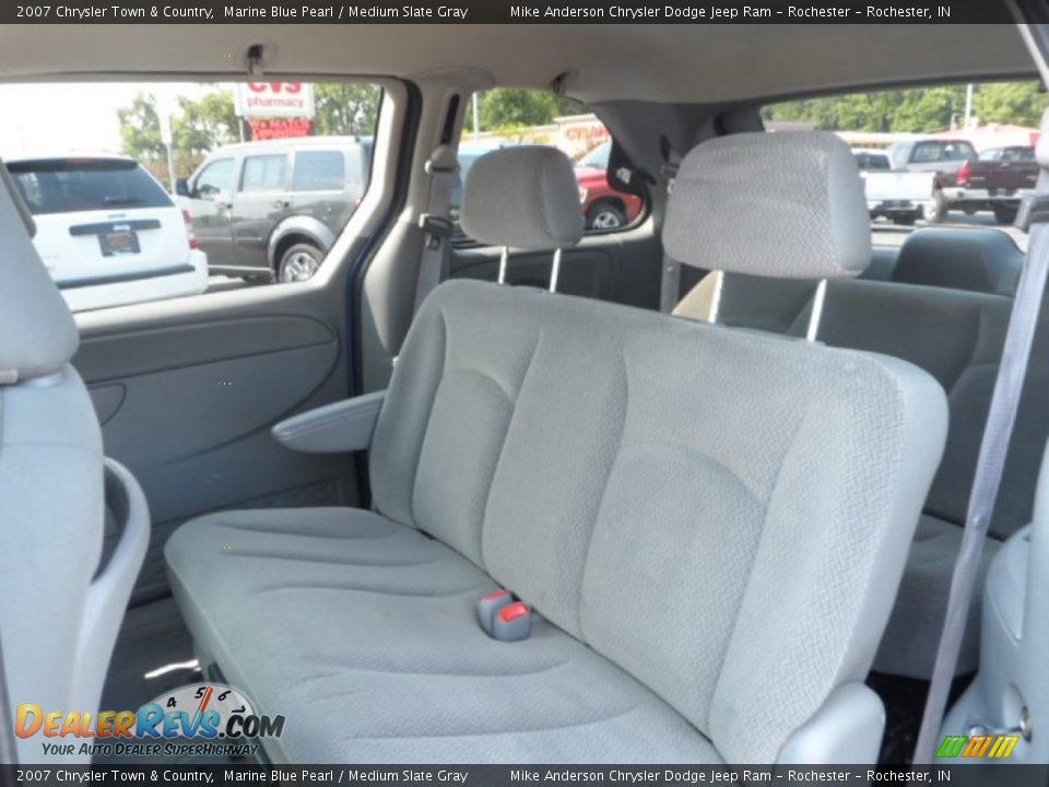 2007 Chrysler Town & Country Marine Blue Pearl / Medium Slate Gray Photo #15
