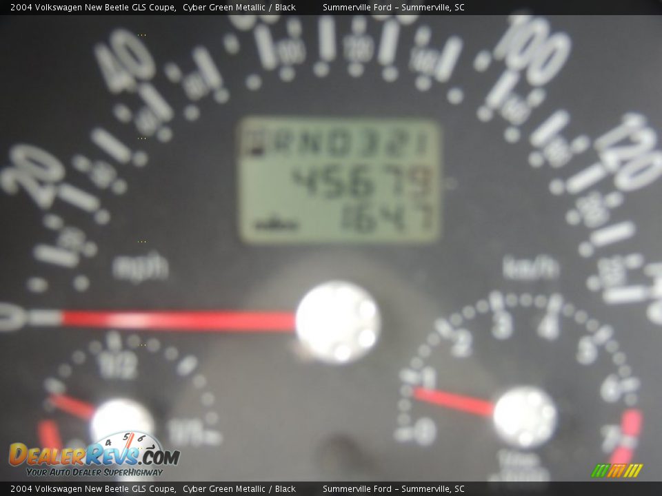 2004 Volkswagen New Beetle GLS Coupe Cyber Green Metallic / Black Photo #21