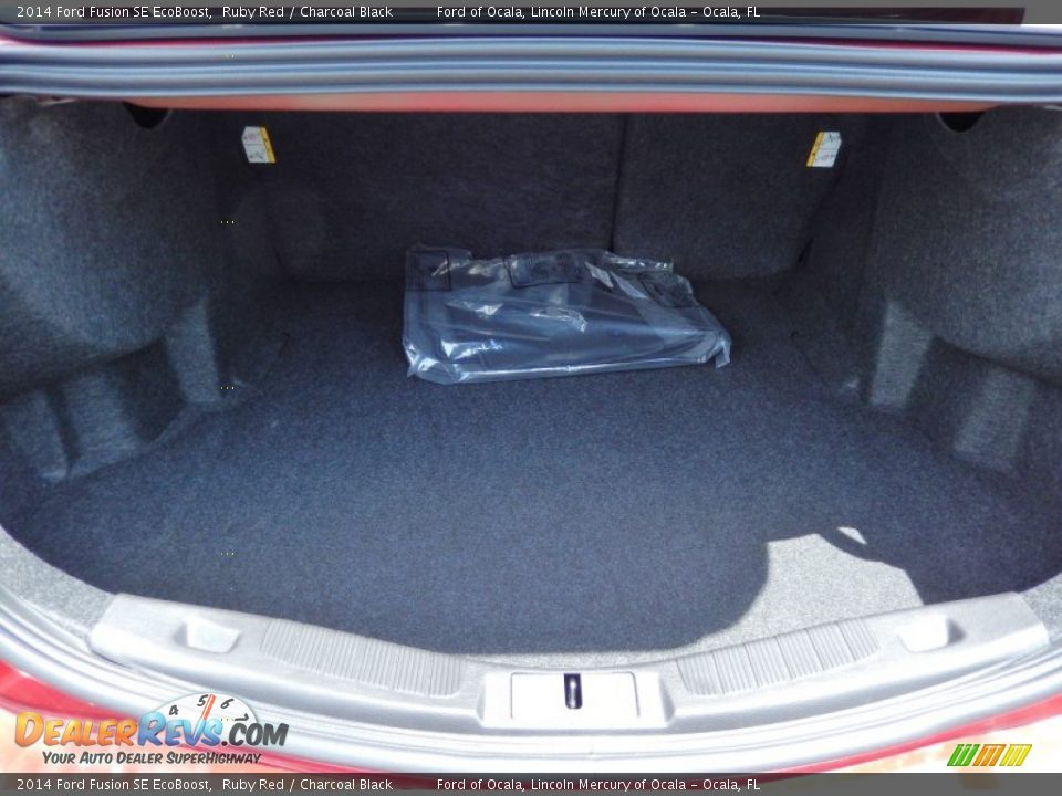 2014 Ford Fusion SE EcoBoost Trunk Photo #5
