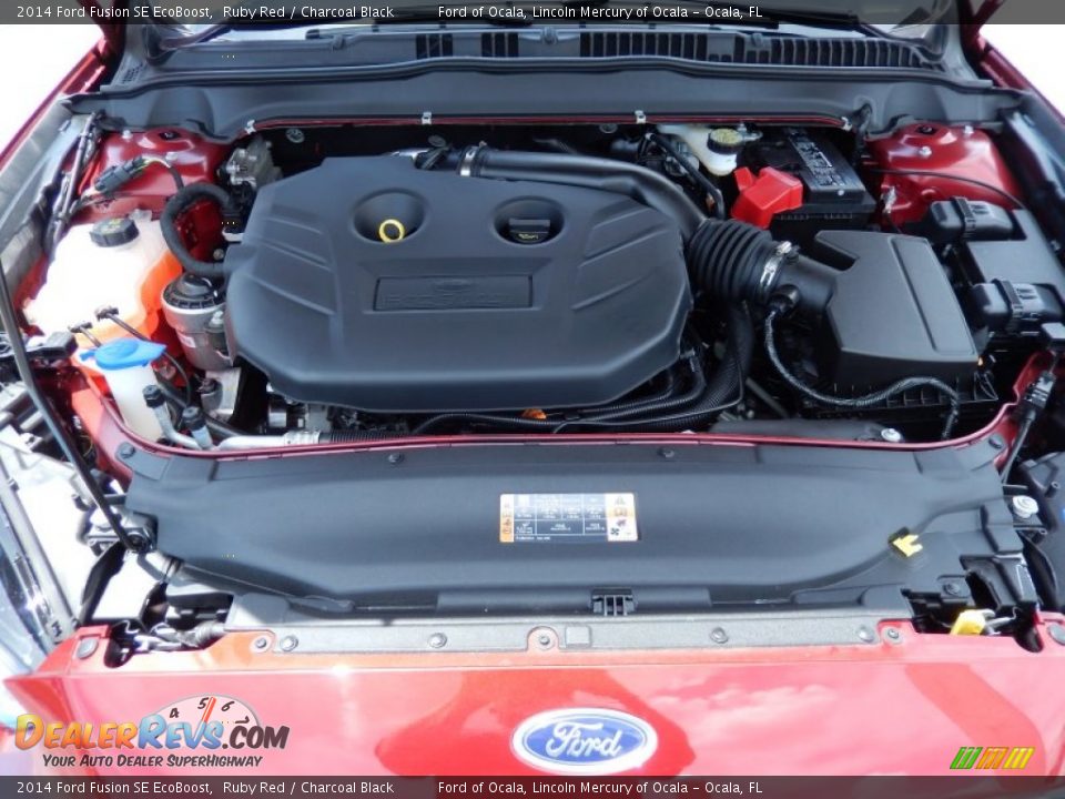 2014 Ford Fusion SE EcoBoost 2.0 Liter GTDI EcoBoost Turbocharged DOHC 16-Valve Ti-VCT 4 Cylinder Engine Photo #11