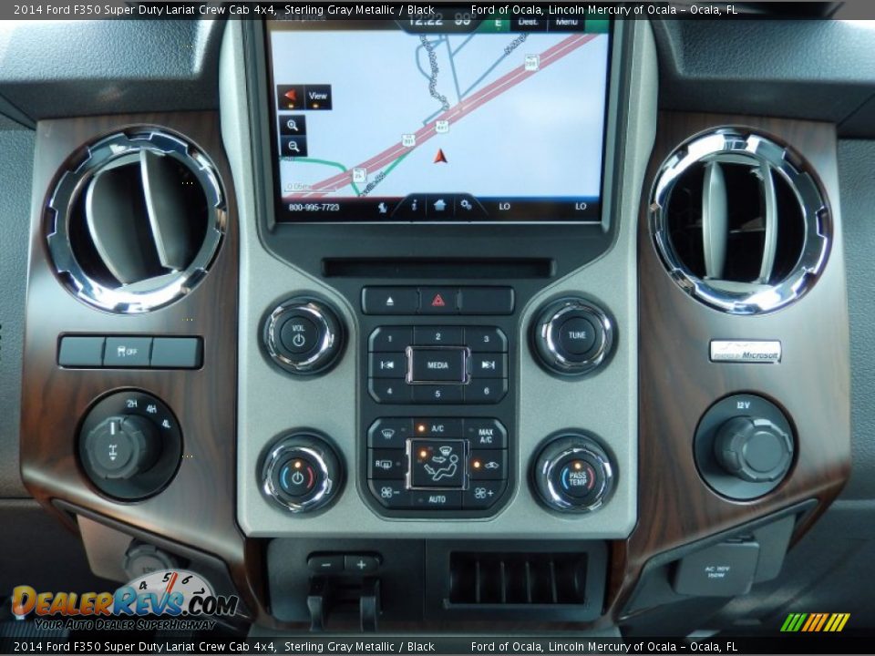 Controls of 2014 Ford F350 Super Duty Lariat Crew Cab 4x4 Photo #10