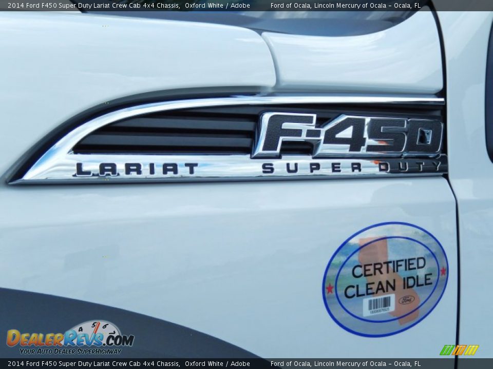 2014 Ford F450 Super Duty Lariat Crew Cab 4x4 Chassis Logo Photo #5