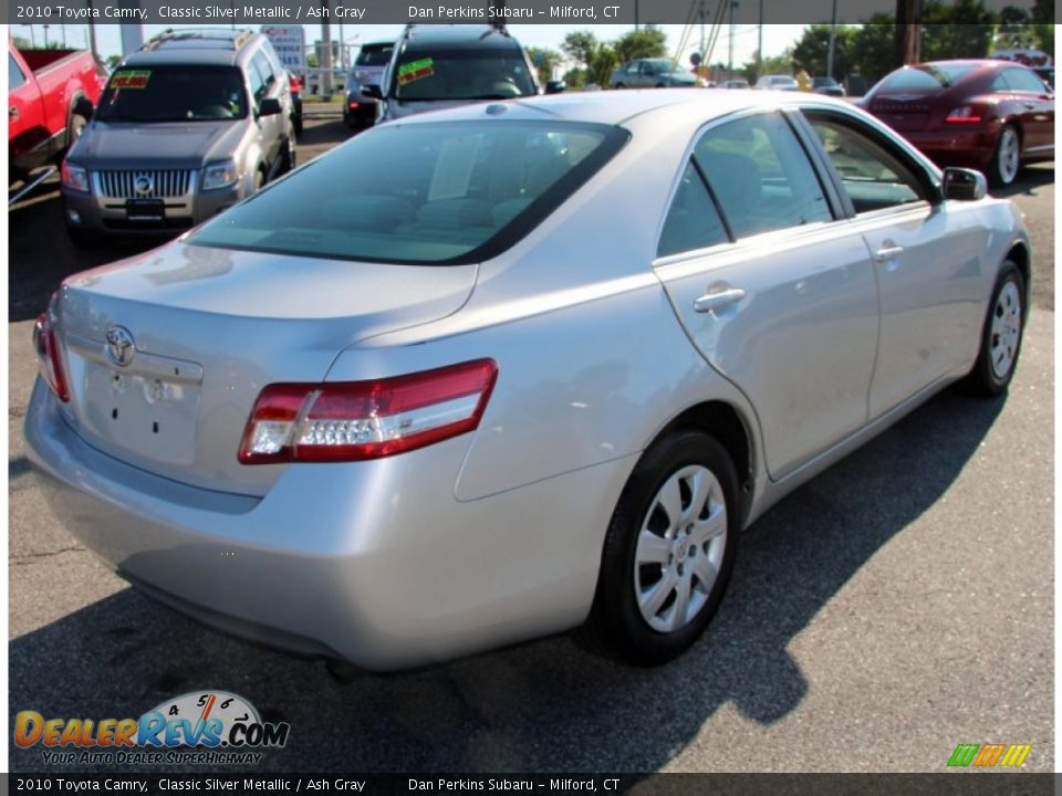 2010 Toyota Camry Classic Silver Metallic / Ash Gray Photo #6