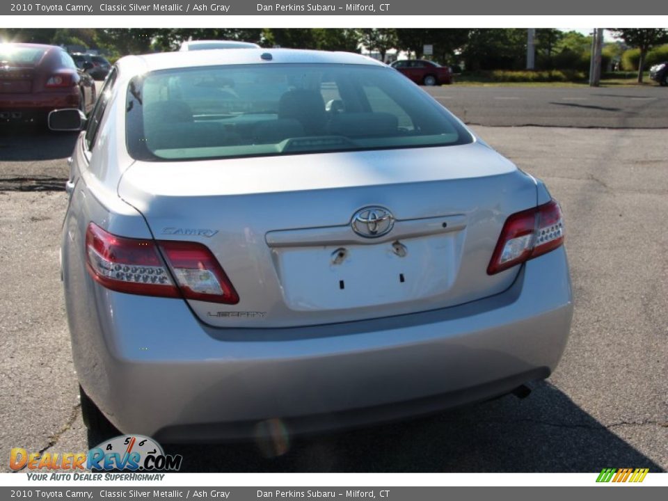 2010 Toyota Camry Classic Silver Metallic / Ash Gray Photo #7