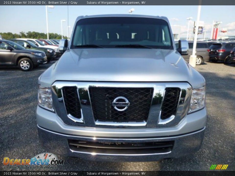 Brilliant Silver 2013 Nissan NV 3500 HD SV Photo #2