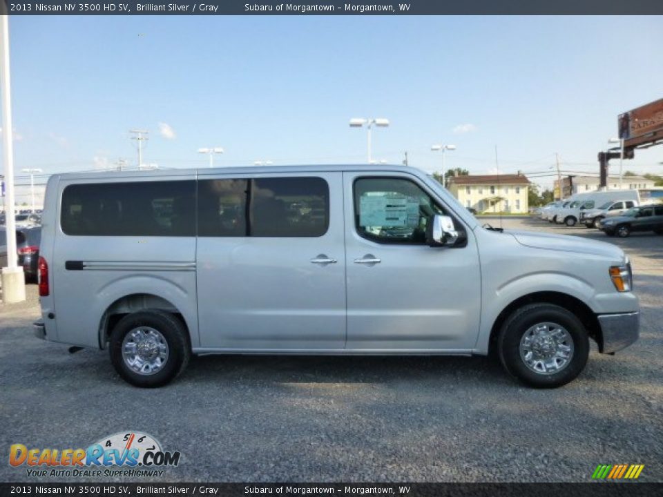 Brilliant Silver 2013 Nissan NV 3500 HD SV Photo #8