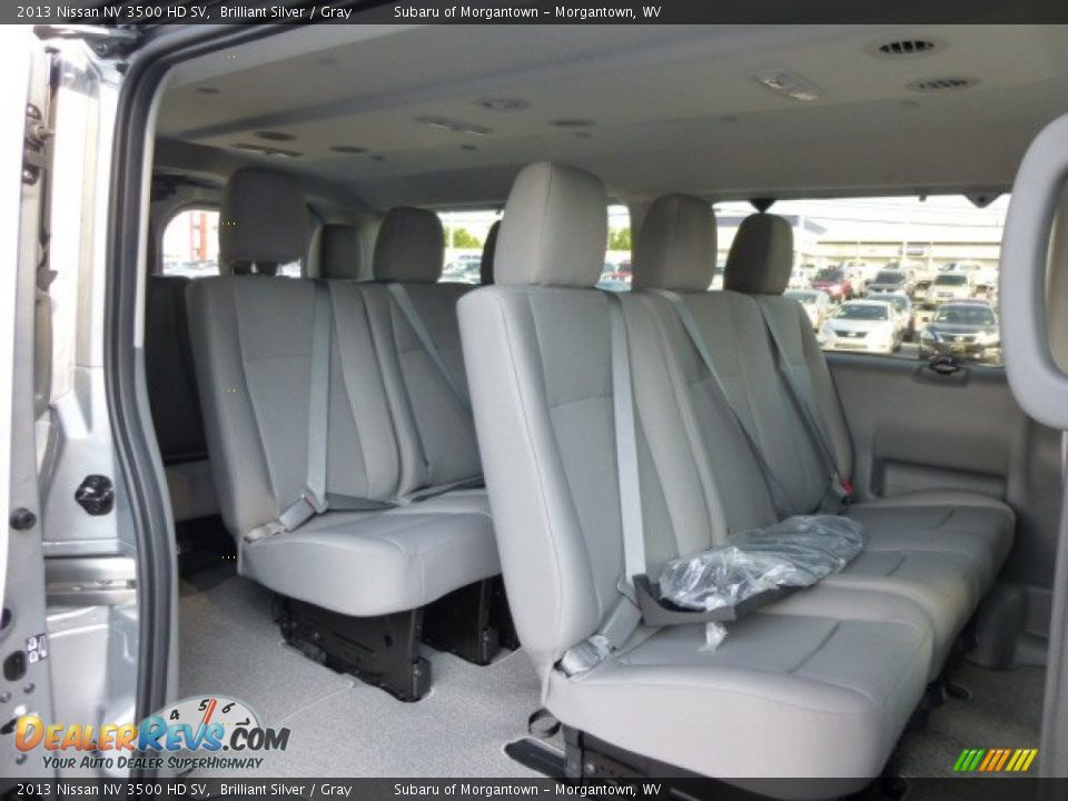 Gray Interior - 2013 Nissan NV 3500 HD SV Photo #12