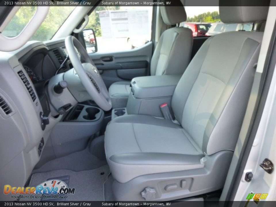 Front Seat of 2013 Nissan NV 3500 HD SV Photo #15