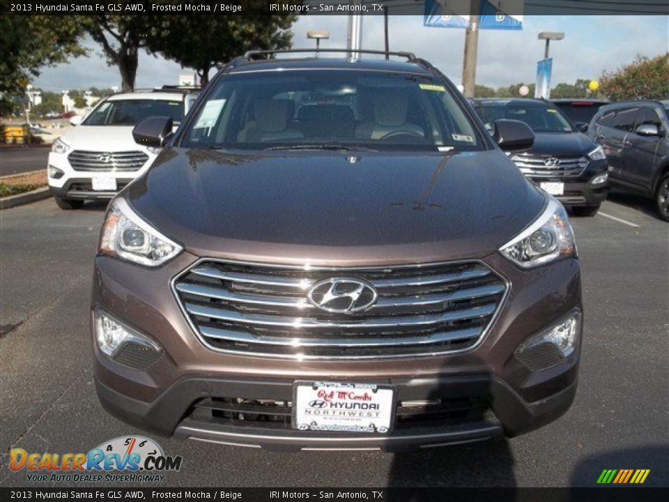 2013 Hyundai Santa Fe GLS AWD Frosted Mocha / Beige Photo #3