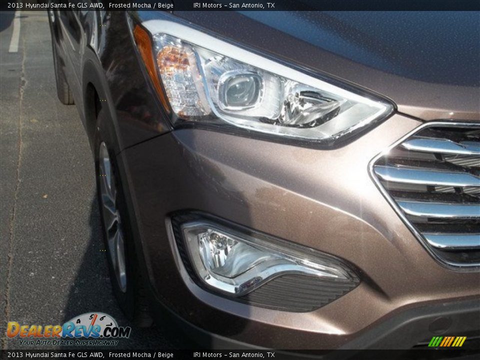 2013 Hyundai Santa Fe GLS AWD Frosted Mocha / Beige Photo #4