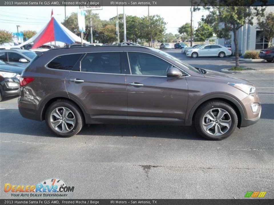 Frosted Mocha 2013 Hyundai Santa Fe GLS AWD Photo #5