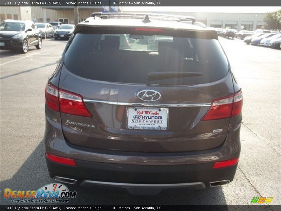 2013 Hyundai Santa Fe GLS AWD Frosted Mocha / Beige Photo #6