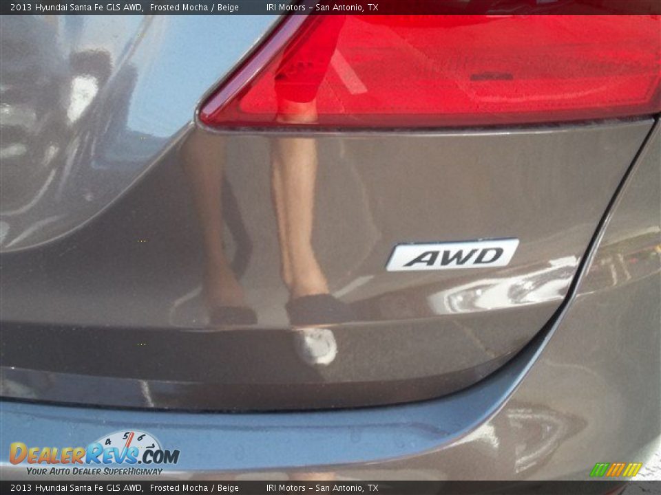 2013 Hyundai Santa Fe GLS AWD Frosted Mocha / Beige Photo #7