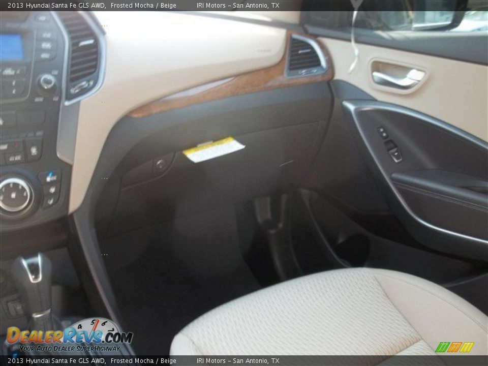 2013 Hyundai Santa Fe GLS AWD Frosted Mocha / Beige Photo #19