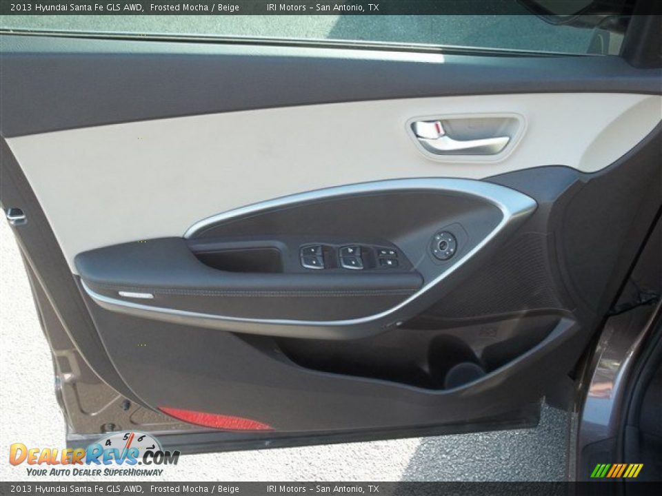 2013 Hyundai Santa Fe GLS AWD Frosted Mocha / Beige Photo #21