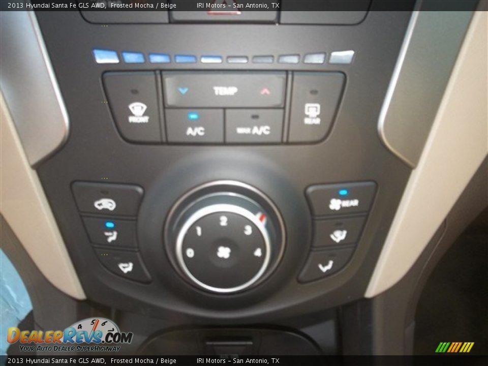2013 Hyundai Santa Fe GLS AWD Frosted Mocha / Beige Photo #27