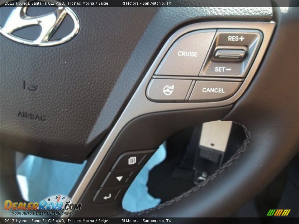 Controls of 2013 Hyundai Santa Fe GLS AWD Photo #31