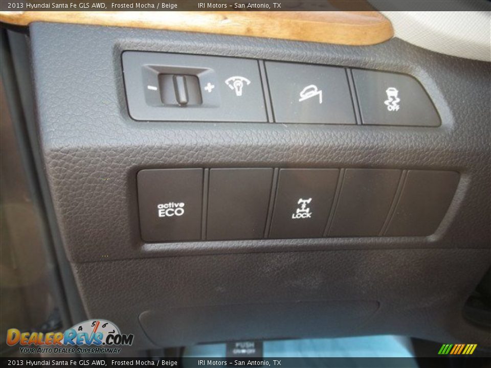 2013 Hyundai Santa Fe GLS AWD Frosted Mocha / Beige Photo #33