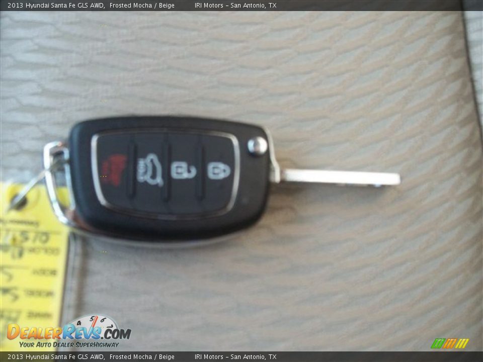 2013 Hyundai Santa Fe GLS AWD Frosted Mocha / Beige Photo #34