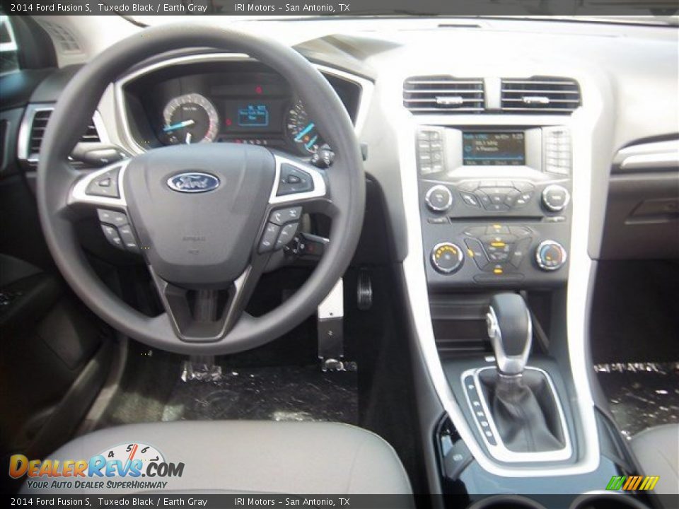Dashboard of 2014 Ford Fusion S Photo #11