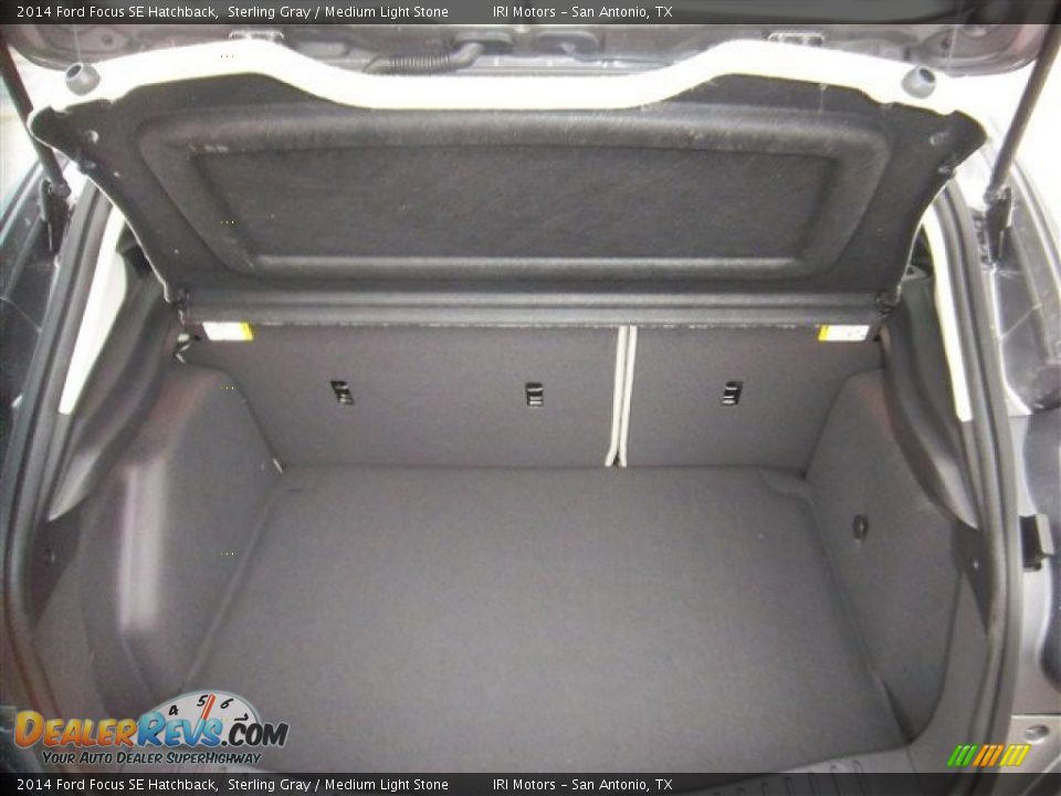 2014 Ford Focus SE Hatchback Sterling Gray / Medium Light Stone Photo #12