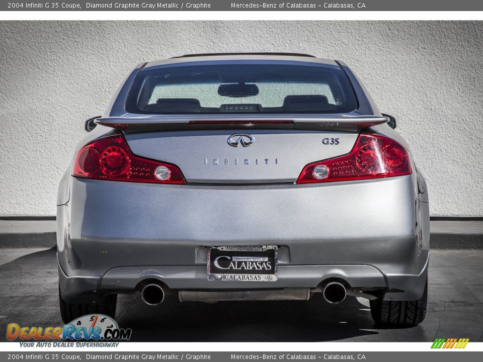 2004 Infiniti G 35 Coupe Diamond Graphite Gray Metallic / Graphite Photo #3