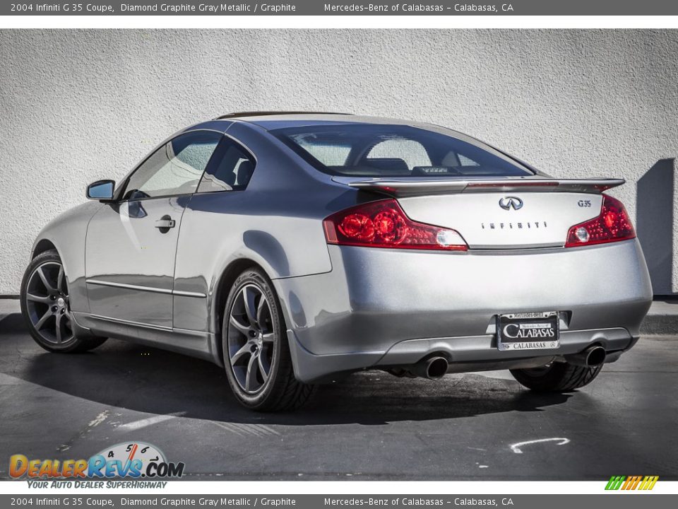2004 Infiniti G 35 Coupe Diamond Graphite Gray Metallic / Graphite Photo #10