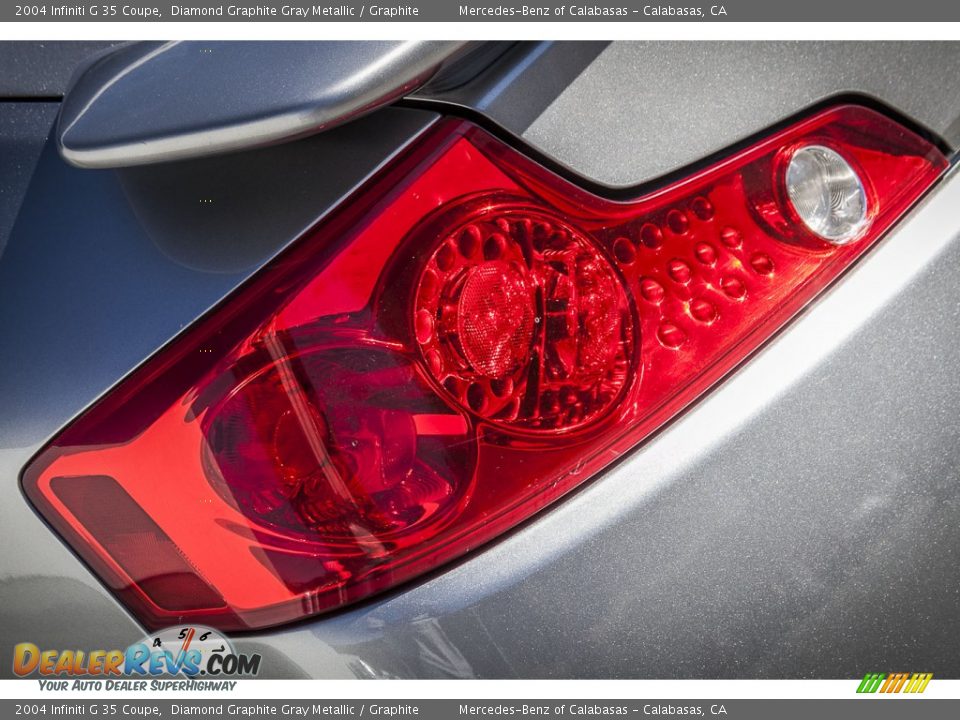 2004 Infiniti G 35 Coupe Diamond Graphite Gray Metallic / Graphite Photo #28
