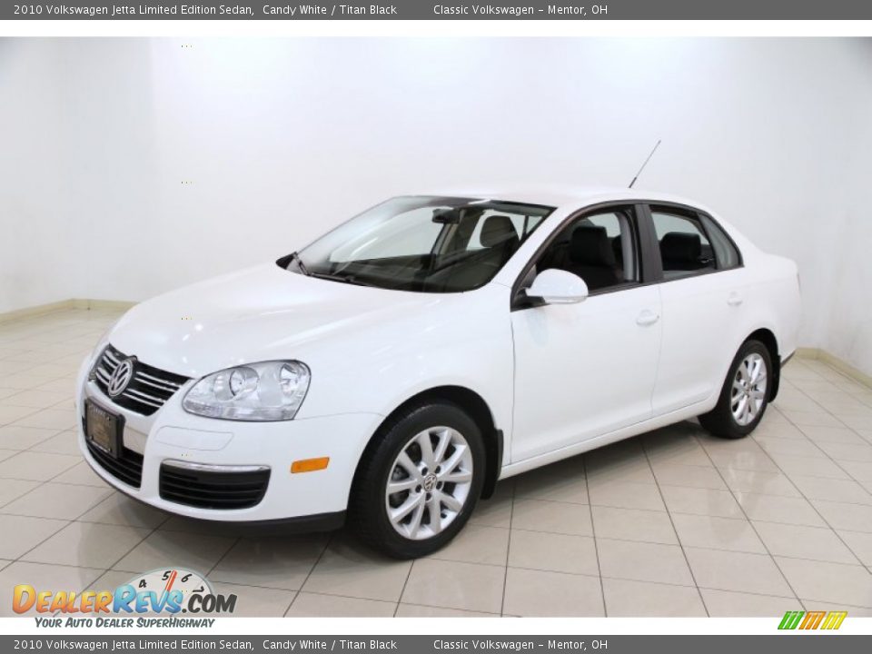 2010 Volkswagen Jetta Limited Edition Sedan Candy White / Titan Black Photo #3