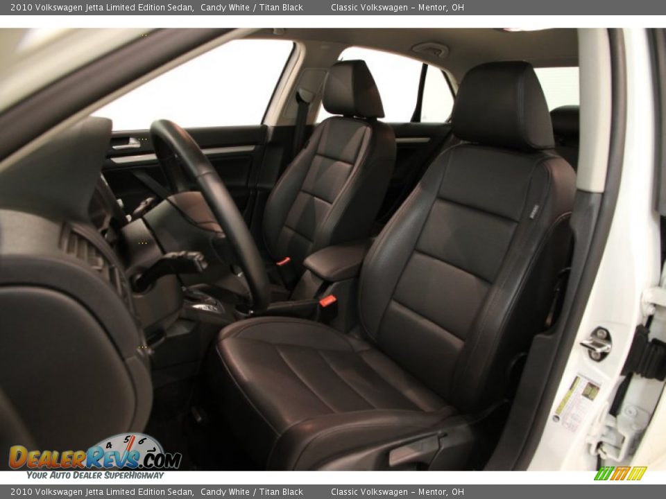 2010 Volkswagen Jetta Limited Edition Sedan Candy White / Titan Black Photo #5