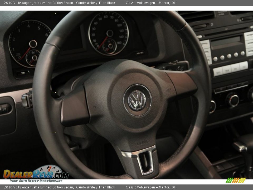 2010 Volkswagen Jetta Limited Edition Sedan Candy White / Titan Black Photo #6