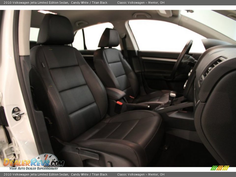 2010 Volkswagen Jetta Limited Edition Sedan Candy White / Titan Black Photo #10