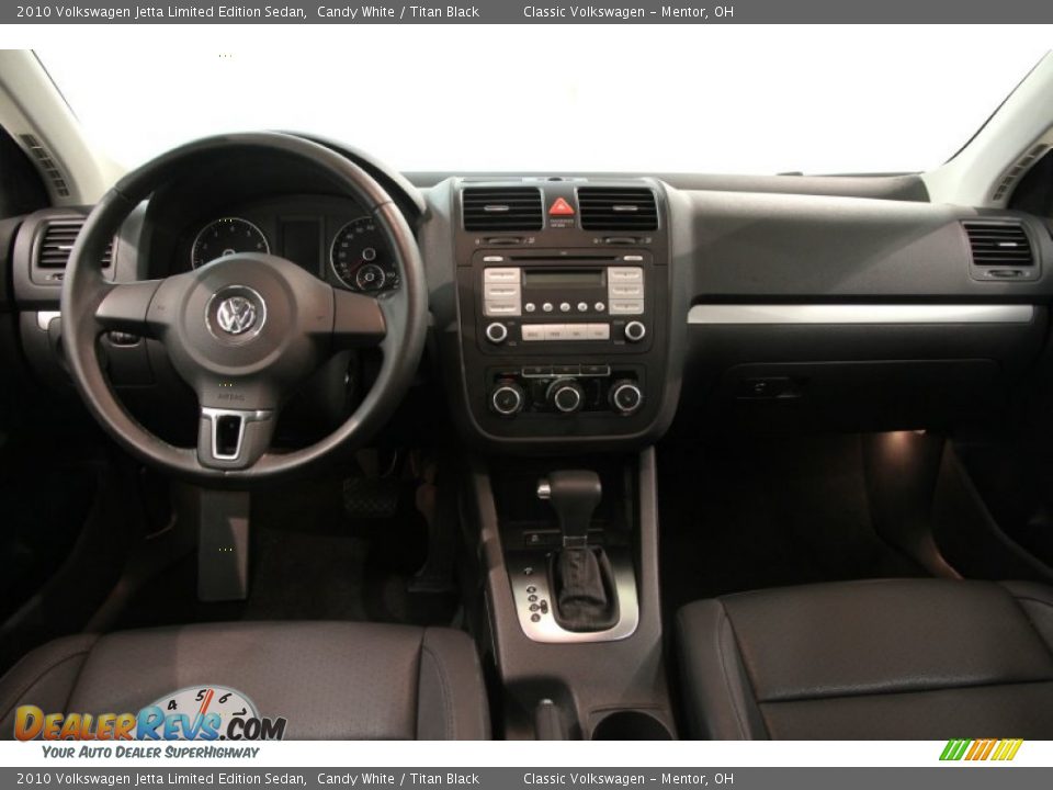 2010 Volkswagen Jetta Limited Edition Sedan Candy White / Titan Black Photo #14