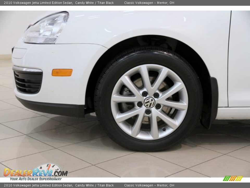 2010 Volkswagen Jetta Limited Edition Sedan Candy White / Titan Black Photo #17