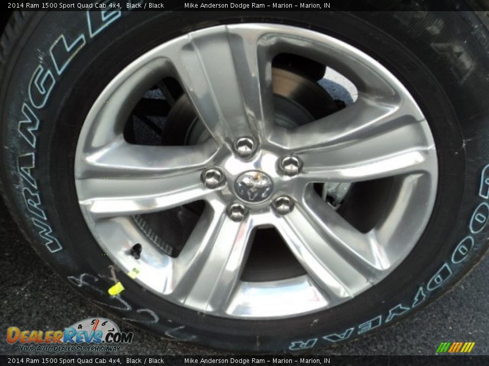 2014 Ram 1500 Sport Quad Cab 4x4 Wheel Photo #10