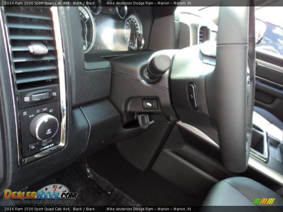 Controls of 2014 Ram 1500 Sport Quad Cab 4x4 Photo #12