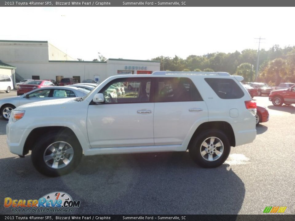 2013 Toyota 4Runner SR5 Blizzard White Pearl / Graphite Photo #2