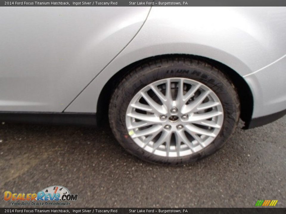 2014 Ford Focus Titanium Hatchback Wheel Photo #9