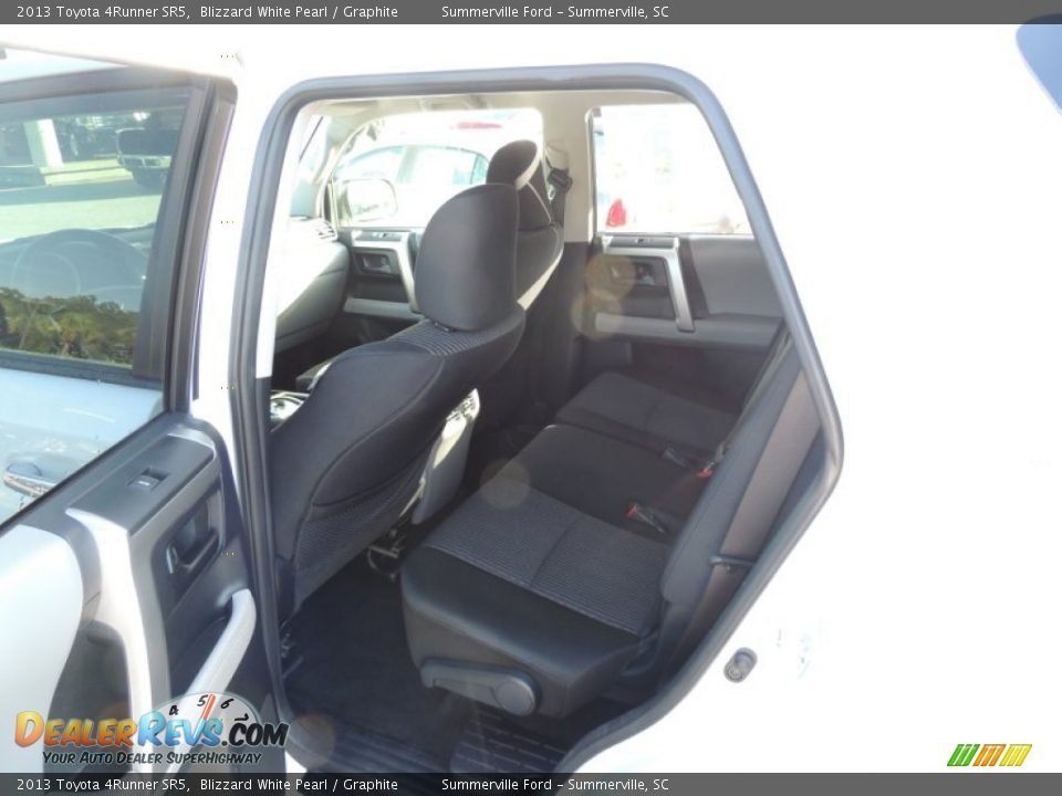 2013 Toyota 4Runner SR5 Blizzard White Pearl / Graphite Photo #6