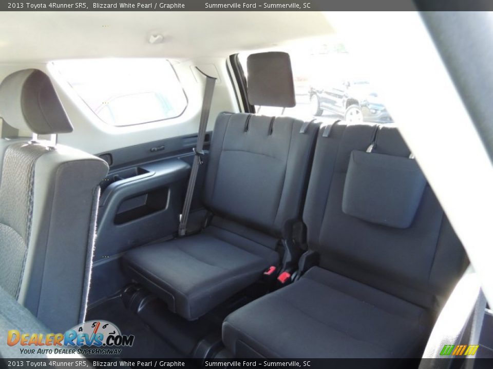 2013 Toyota 4Runner SR5 Blizzard White Pearl / Graphite Photo #8