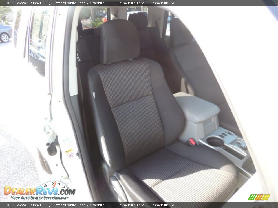 2013 Toyota 4Runner SR5 Blizzard White Pearl / Graphite Photo #10