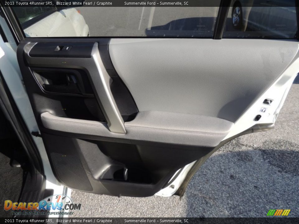 2013 Toyota 4Runner SR5 Blizzard White Pearl / Graphite Photo #13