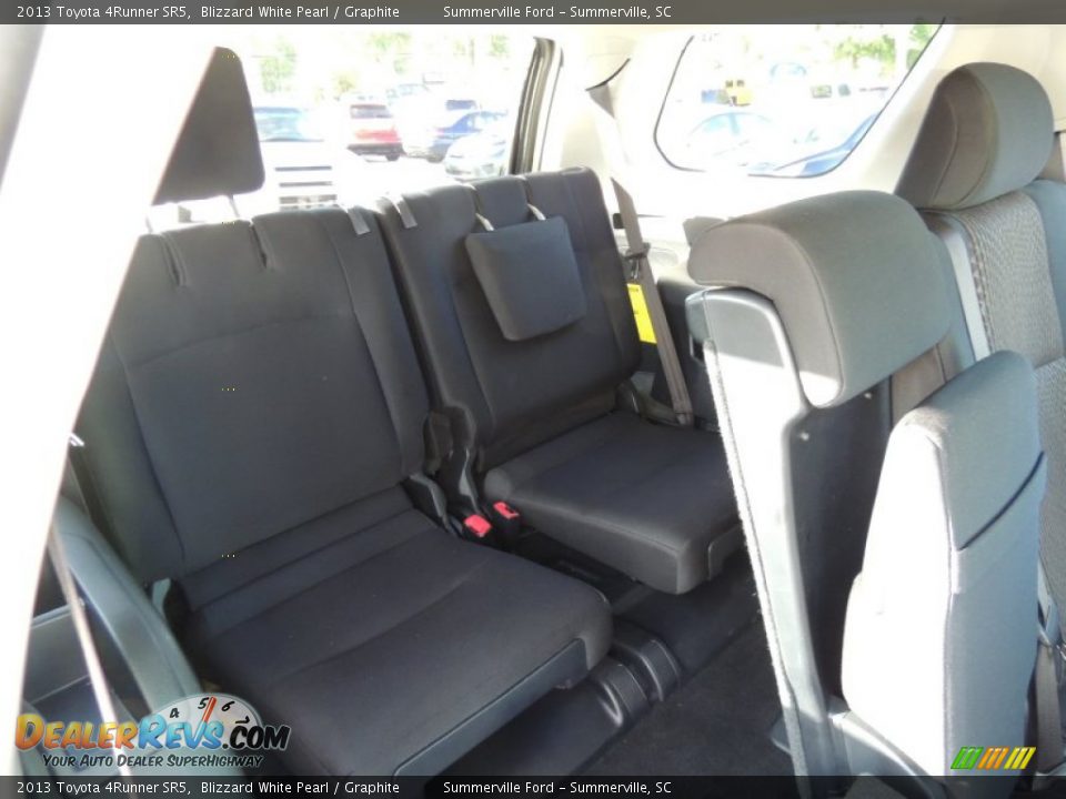 2013 Toyota 4Runner SR5 Blizzard White Pearl / Graphite Photo #14