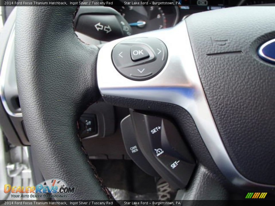 Controls of 2014 Ford Focus Titanium Hatchback Photo #22